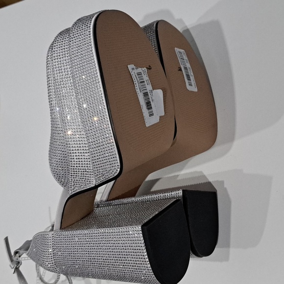 Steve Madden Charlize Rhinestone Double Platform Pumps - Picture 8 of 10